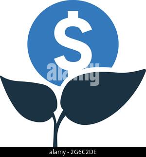 Startup, plant, ecology icon - Simple editable vector EPS file. Stock Vector