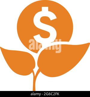 Startup, plant, ecology icon - Simple editable vector EPS file. Stock Vector