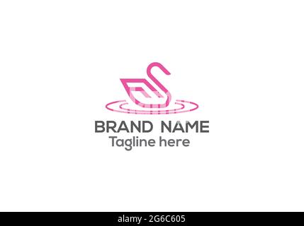 SM letter logo design Stock Vector