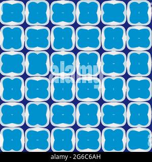 Seamless pattern with multicolored shapes Stock Vector