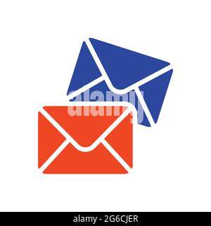 Mail outline glyph icon. Workspace sign. Graph symbol for your web site design, logo, app, UI. Vector illustration, EPS10. Stock Vector