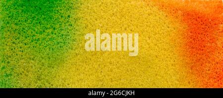 multicolored sponge abstract background Stock Photo