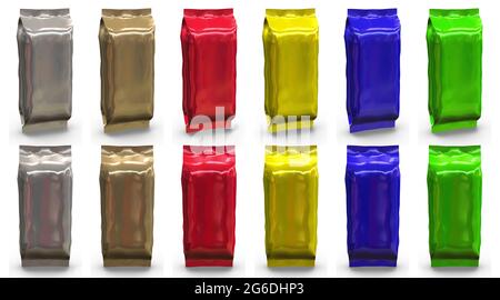 Plastic Transparent Zipper Bag Isolated On White, 3d Illustration. Blank  Zip Lock Packaging Design. Stock Photo, Picture and Royalty Free Image.  Image 57168053.