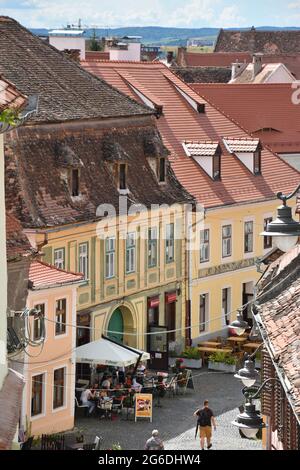 Sibiu (Hermannstadt), Rumänien, Siebenbürgen. Die Altstadt Stock