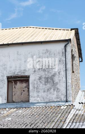 Detail of a building in Littlehampton Stock Photo