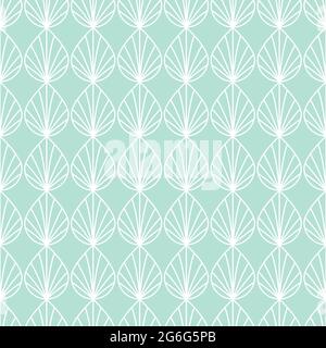 Leaf shape vector seamless pattern for wallpaper, textile , surface, fashion , background,tile, stationary, home decor, furnishing etc. Stock Vector