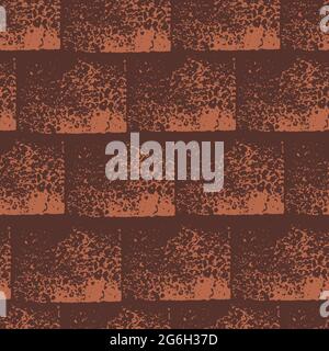 Modern abstract design for paper, covers, fabrics, home decoration. Abstract creative seamless pattern with geometric shapes. Texture colored squares, Stock Vector