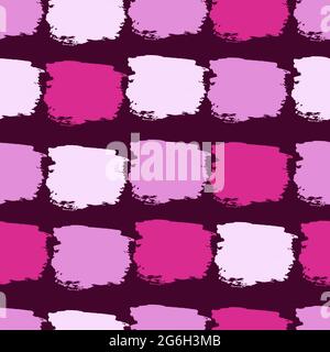 Abstract creative seamless pattern with geometric shapes and artistic background. Modern abstract design for paper, covers, fabrics, decoration. Textu Stock Vector