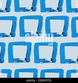 Modern abstract design for paper, covers, fabrics, home decoration and other users. Abstract creative seamless pattern with geometric shapes and artis Stock Vector