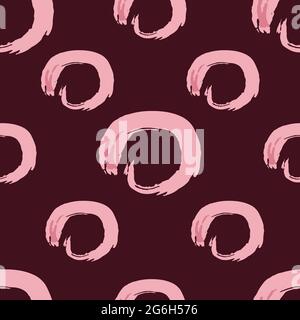 Modern abstract design for paper, covers, fabrics, home decoration and other users. Abstract creative seamless pattern with geometric shapes and artis Stock Vector