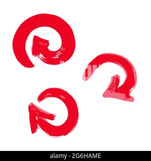 Hand drawing paint, brush drawing. Isolated on a white background. Doodle grunge style icon. Decorative element. Outline, line icon, cartoon illustrat Stock Vector