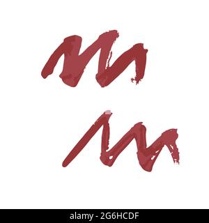 Hand drawing paint, brush drawing. Isolated on a white background. Doodle grunge style icon. Decorative element. Outline, line icon, cartoon illustrat Stock Vector