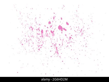 Pink background grunge texture. Distressed Effect. Old scratches, paint splats, stripes Distressed Stock Vector