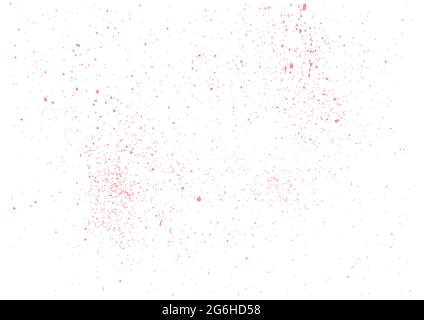 Pink background grunge texture. Distressed overlay texture. Subtle halftone grunge texture vector. Old vintage scratches, stain, paint splats Stock Vector