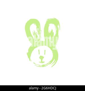 Hand drawing paint, brush drawing. Isolated on a white background. Doodle grunge style icon. Decorative element. Outline, line icon, cartoon illustrat Stock Vector