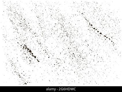Abstract mild textured effect. Black background grunge texture. Distressed Effect. Old vintage scratches Stock Vector