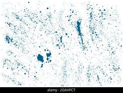 Blue grunge background texture. Grunge background. Subtle grunge texture vector. Old scratches, paint splats Stock Vector