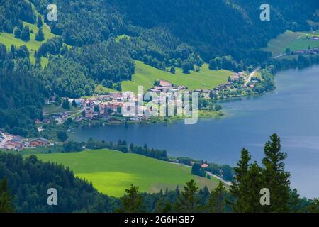 in the heights of the vallée de joux in the jura area in switzerland Stock Photo