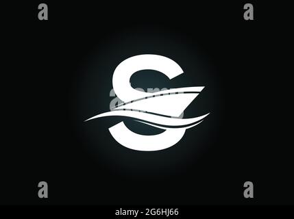 Capital letter D with the ship, cruise, or boat logo design template ...