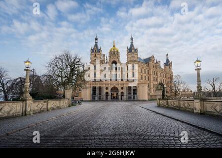 Schwerin Castle - Schwerin, Germany Stock Photo