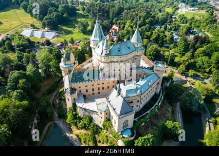 Bojnice Castle, Slovakia Stock Photo