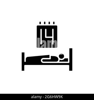 Self-isolation person color line icon. Isolated vector element. Outline pictogram for web page, mobile app, promo Stock Vector