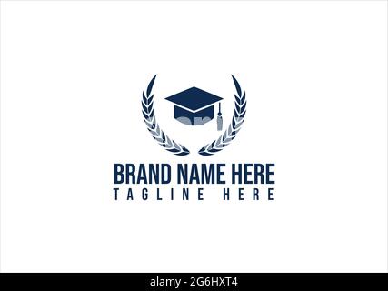 Education logo design. graduation, school, academy, university, collage logo design and vector template. Stock Vector
