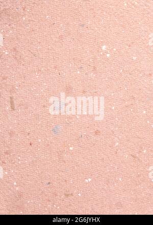 A Background of Orange Textured Handmade Paper Stock Photo