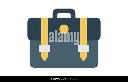 Office Briefcase  icon. Thin design style from office tools icon collection. Simple office briefcase icon for infographics and templates Stock Vector