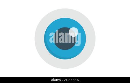 eye icon vector illustration sign Stock Vector