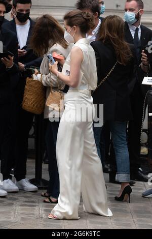 Princess Alexandra of Hanover arrives for the Chanel Haute Couture Fall/Winter 2021/2022 show as part of Paris Fashion Week on July 06, 2021 in Paris, France. Photo by Laurent Zabulon / ABACAPRESS.COM Stock Photo