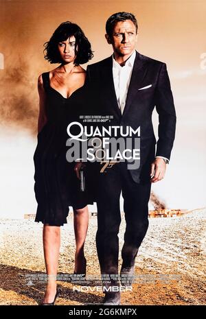 Quantum Of Solace 08 Directed By Marc Forster And Starring Daniel Craig Olga Kurylenko Mathieu Amalri And Gemma Arterton Bond Seeks Revenge For The Death Of Vesper Lynd Assisted By Camille Montes