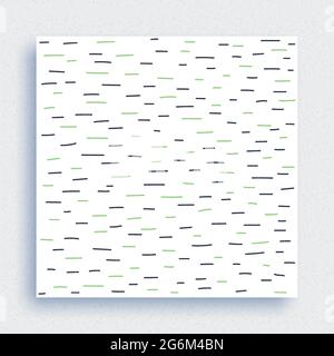 Parallel diagonal overlapping colorful lines pattern. Vector wallpaper or fabric print from brush strokes. Flat style vector illustration. Stock Vector
