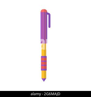 Pen icon isolated on white background. Vector illustration Stock Vector