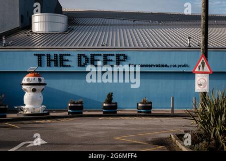 The Deep aquarium, Hull, UK Stock Photo
