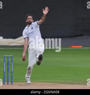 Birmingham, UK. 06th July, 2021. Men's Cricket - LV= County Championship Group One - Warwickshire Bears v Durham Credit: SPP Sport Press Photo. /Alamy Live News Stock Photo