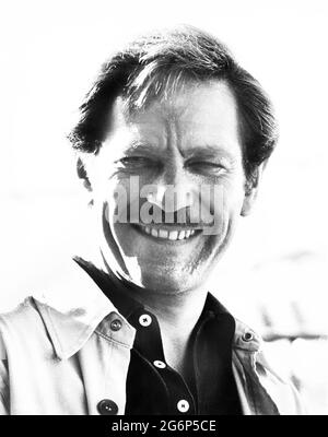 George Segal, Head and Shoulders Publicity Portrait for the Film, 'Rollercoaster', Universal Pictures, 1977 Stock Photo