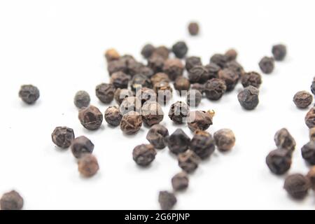 Black pepper masala ingredients Stock Photo