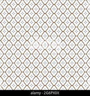 Monochrome neutral beige geometric seamless pattern. Retro tileable backgrounds line grid. Vintage style classic texture for wallpaper and fabric Stock Vector