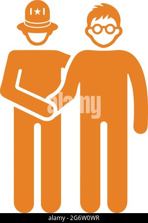 Handshake, relationship icon - Perfect use for designing and developing websites, printed files and presentations, Promotional Materials and many more Stock Vector
