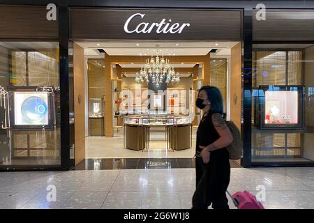 Cartier shop at heathrow