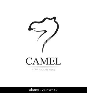 Camel Icon Vector illustration design Stock Vector