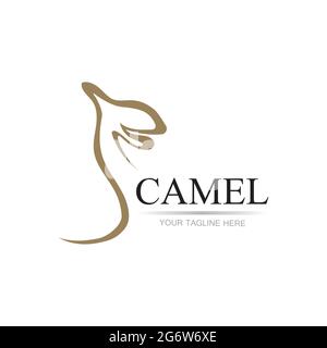 Camel Icon Vector illustration design Stock Vector
