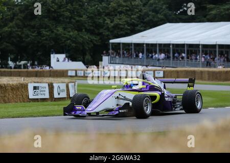 GOODWOOD Motor Circuit, 8th July 2021. W Series during the Festival of Speed, Chichester, United Kingdom on 8 July 2021 Stock Photo