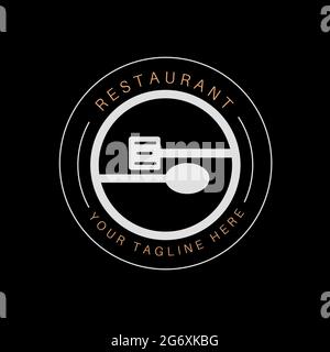 New restaurant food and meal logo and symbols. Stock Vector