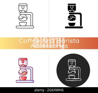Syphon coffee maker icon Stock Vector