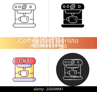 Espresso machine icon Stock Vector
