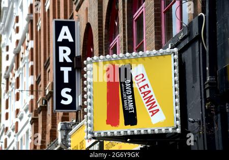 London, England, UK. 'Oleana' by David Mamet at the Arts Theatre, July 2021 Stock Photo