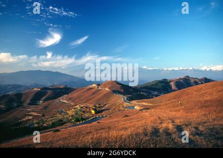 Nagarkot in Nepal, Asia Stock Photo