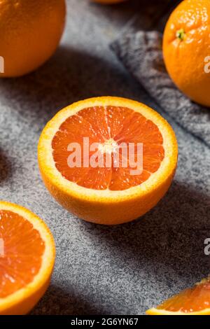 Organic Raw Caracara Oranges Ready to Eat Stock Photo